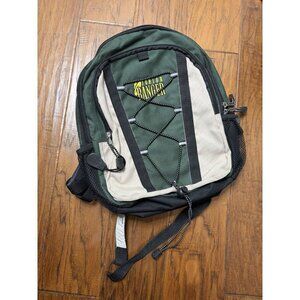 National Park Youth Junior Ranger Backpack Tan Green Colors Great condition